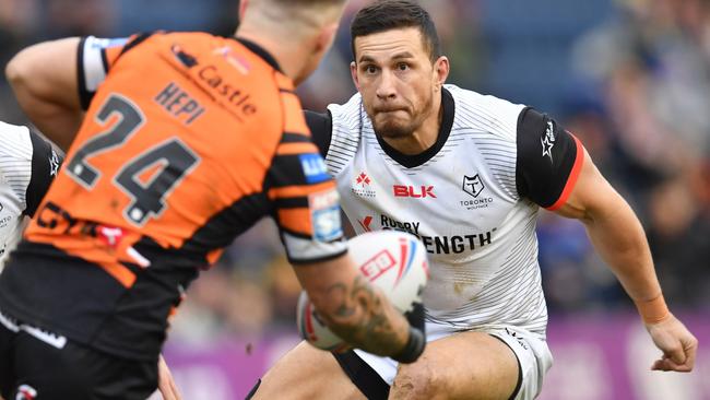 Sonny Bill WIlliams in action for Toronto Wolfpack in the English Super League earlier this year. Picture: AFP