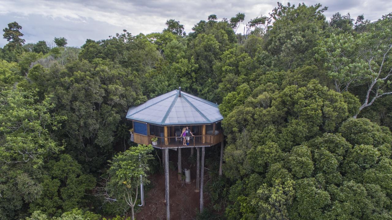 Inside Mt Quincan Crater Retreat, a treehouse in Queensland | The ...