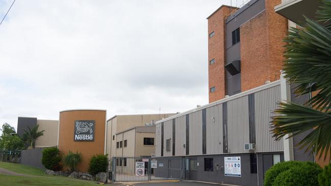 Nestle coffee production building, Gympie.Photo Patrick Woods / Gympie Times