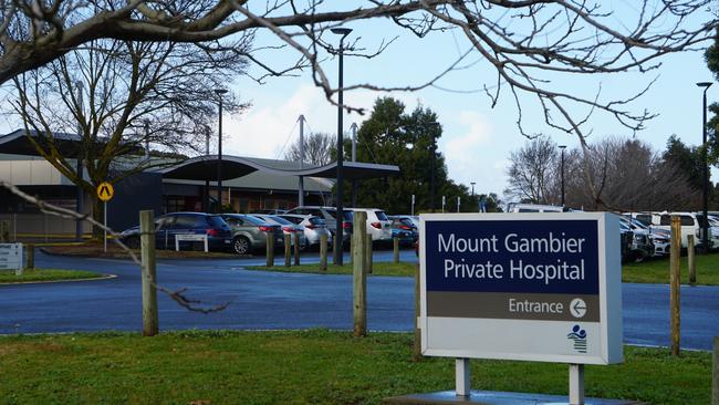 Mount Gambier Private Hospital entered voluntary administration in July. Picture: Jessica Ball