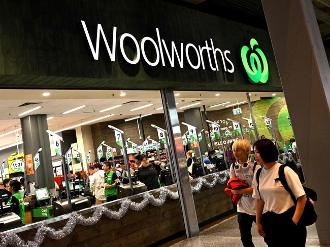 Woolworths sparked backlash over its stance. Picture: William WEST / AFP