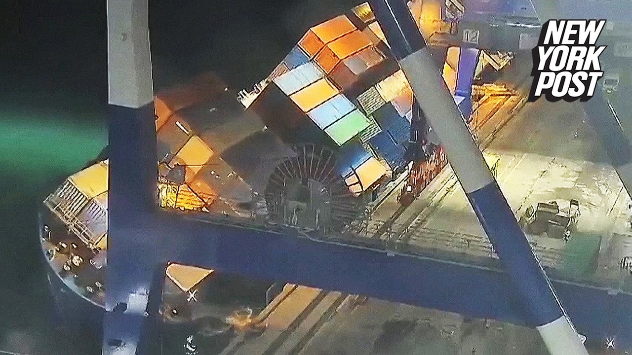 Holy ‘ship’! Cargo Ship In Turkey Tips, Sends Containers Into Water 