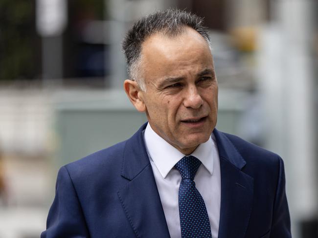 MELBOURNE, AUSTRALIA - NewsWire Photos - 4 OCTOBER 2024: Victorian Opposition leader John Pesutto arrives at the Federal Court of Australia. Picture: NewsWire / Diego Fedele