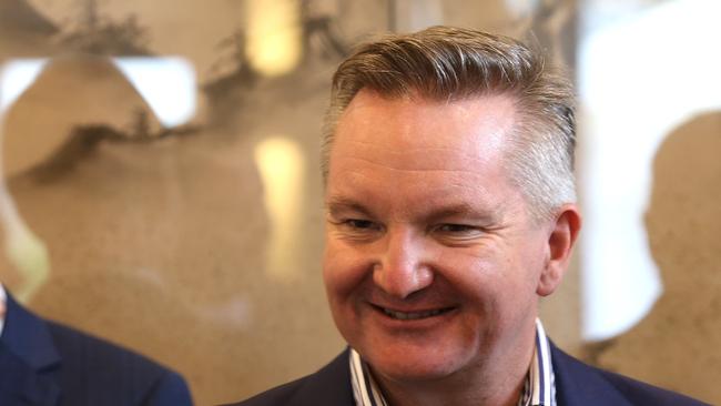 Climate Change Minister Chris Bowen at Waurn Ponds Estate, Deakin University for a Climate Change forum.  Picture: Mike Dugdale