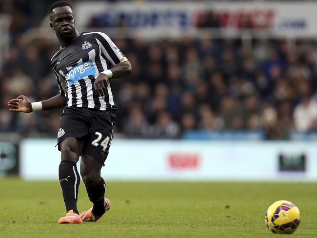 Cheick Tiote during his time with Newcastle.