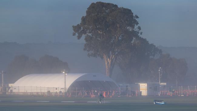 Thick fog over the Victoria Park Pictures/Russell Millard