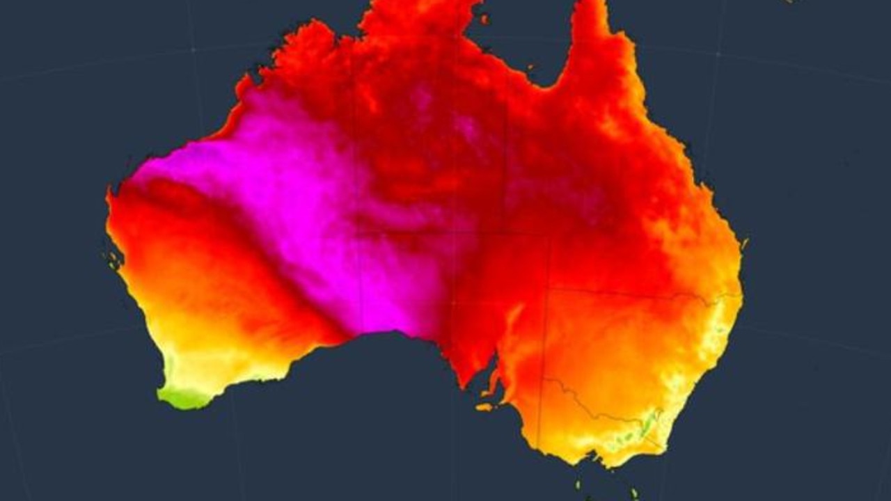 Sweltering heat to sweep parts of Australia