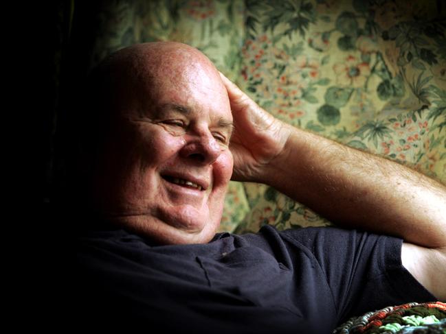 Poet Les Murray at his Bunyah home, his country property near Taree on mid-north coast of NSW.