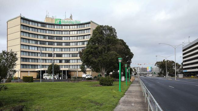 Corrections Victoria has taken over the state’s hotel quarantine program. Picture: Ian Currie