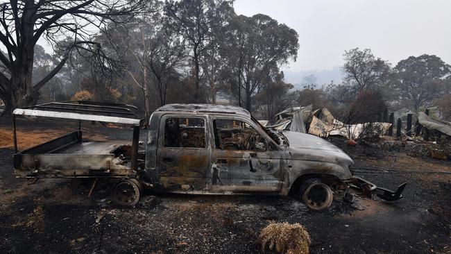 Insurance claims for property losses and damage incurred in the east coast bushfires have hit $700m Picture: AFP