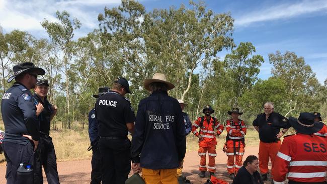 SES volunteers and police searched for missing Jayden Penno-Tompsett near Charters Towers.