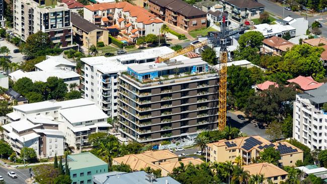 The Waverley Residences tower, incomplete since the collapse of Descon Group, will be sold by Ray White Group. Picture: Supplied