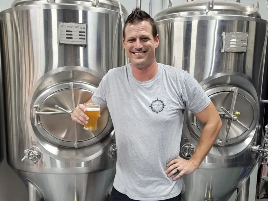 Maggie Island Brewery manager and head brewer Jordan Dahl. Photo: Instagram