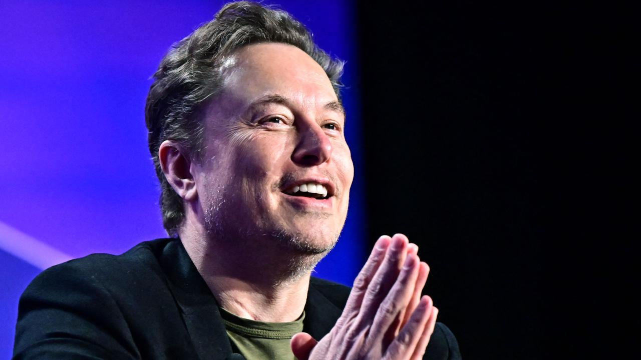 Tesla CEO Elon Musk has celebrated the solar milestone achieved in Western Australia. Picture: Frederic J. Brown/AFP