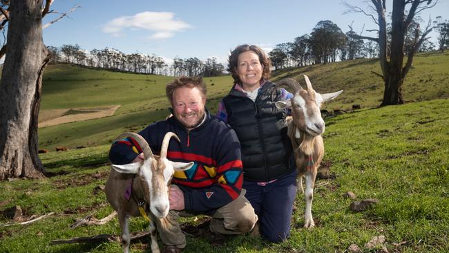 Iain and Kate Field of Leap Farm in Tasmania have officially been declared carbon positive.