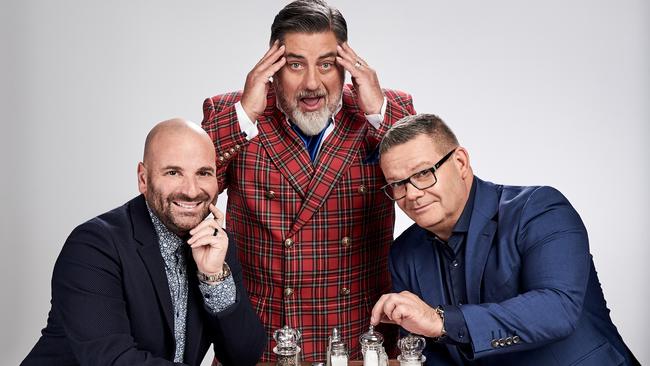 George Calombaris, Matt Preston and Gary Mehigan will not return after this season of MasterChef. Picture: Tina Smigielski