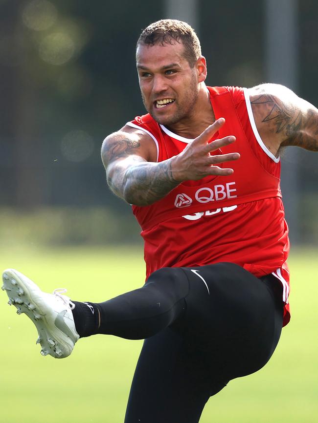 Sydney remains hopeful Lance Franklin will feature this year. Picture: Phil Hillyard.