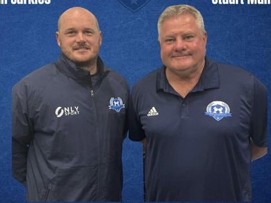 Kristian Sarkies and Stuart Munro take charge at Chisholm United.