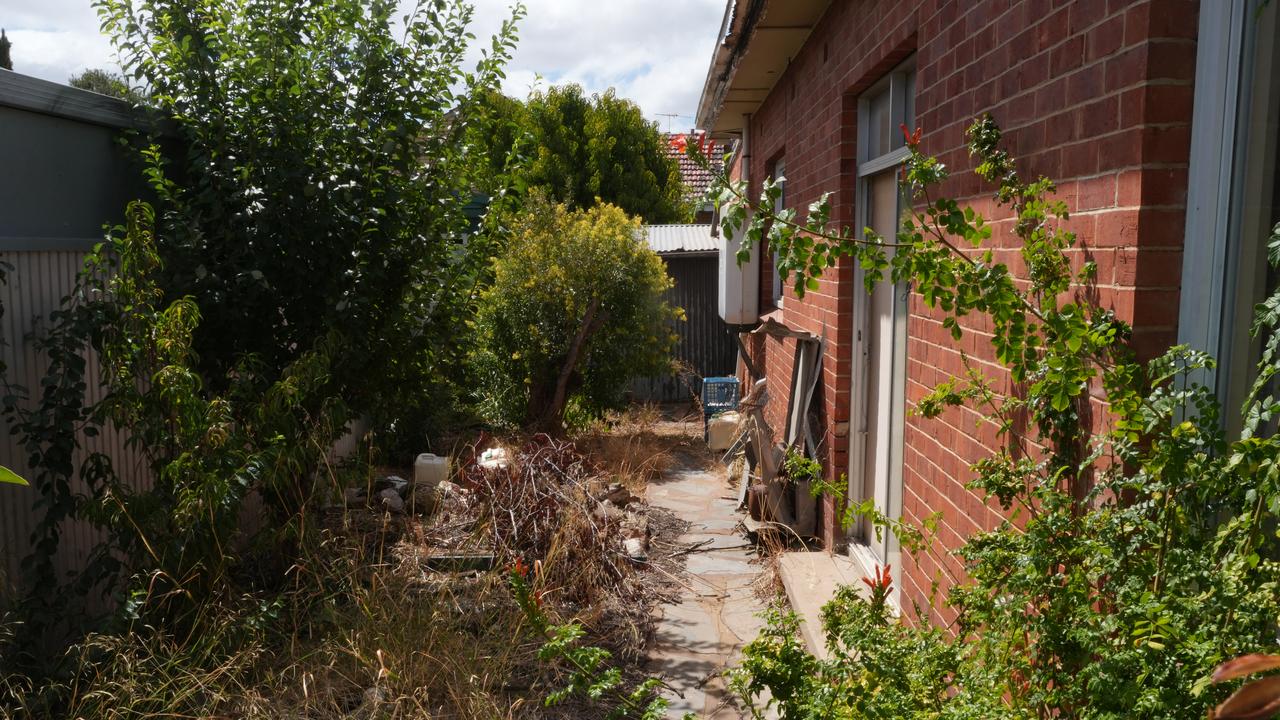 Residents say rats and squatters have been living in the derelict home. 23 February, 2025. Picture: Dean Martin