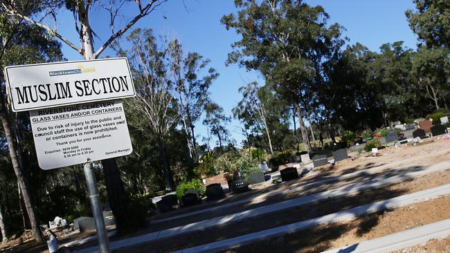 The Islamic Association Western Suburbs Sydney group has been pressuring Blacktown Council to assign more plots for Muslims in Riverstone Cemetery (pictured).