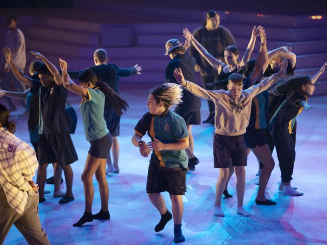 Behind the scenes at Creative Generation Rockeisteddford 2022. Picture: Nigel Hallett