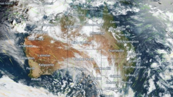 Australia is set to be smashed by rain and storms. Picture: Weatherzone.