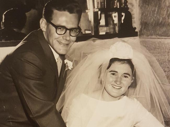 Celebrating their diamond anniversary are Margaret and Don MacFarlane who exchanged vows at The Parish Church of St Jude Randwick.