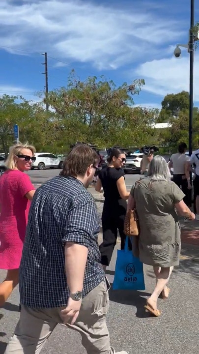 Supporters of Levi Young-Henderson leave court