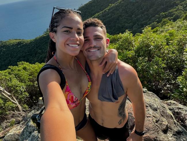 Nathan Cleary and Mary Fowler. Picture: Instagram