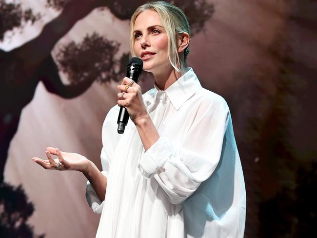 Actor Charlize Theron says her daughter Jackson declared they were not a girl from the age of three. Picture: Jamie McCarthy / Getty Images