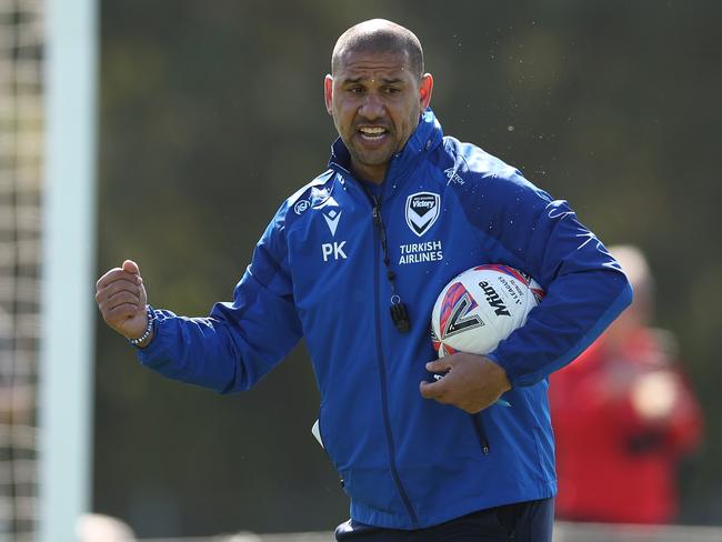 Melbourne Victory coach Patrick Kisnorbo is getting his team ready for the start of the new A-League season. Picture: Robert Cianflone/Getty Images