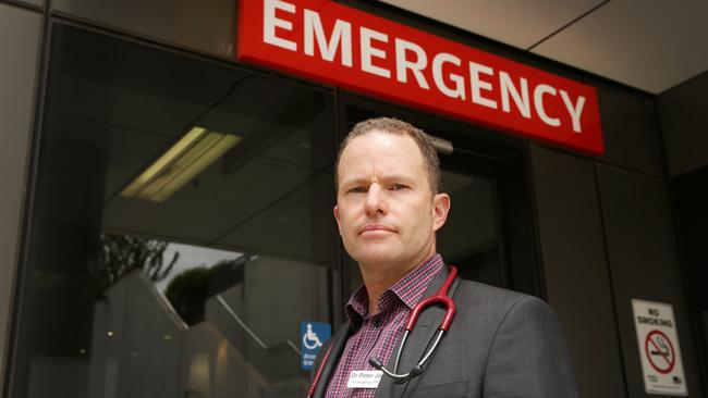 Dr Peter Jordan is an emergency physician at Box Hill Hospital