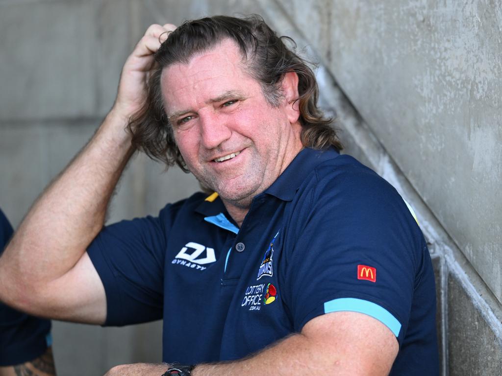 Gold Coast coach Des Hasler has been scratching his head over his team’s form. Picture: NRL photos