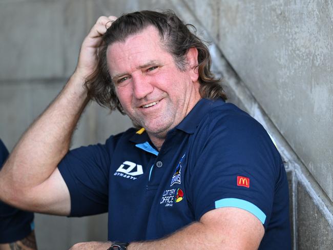 Gold Coast coach Des Hasler has been scratching his head over his team’s form. Picture: NRL photos