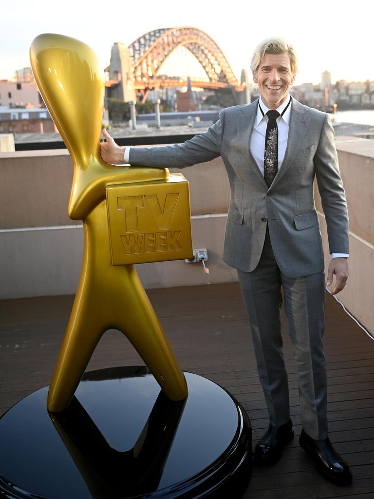 Osher Gunsberg at the Logies Nominations. Picture: Jeremy Piper