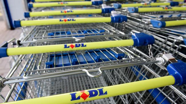 Lidl follows a similar no-frills model as rival discounter Aldi.