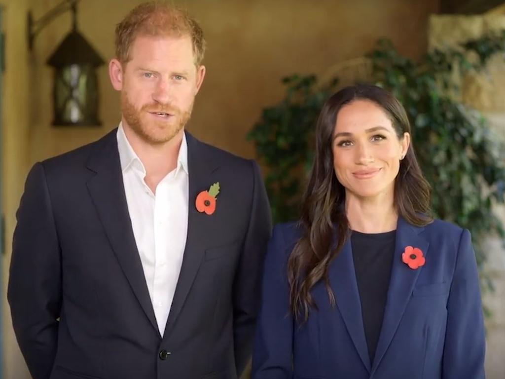 Prince Harry and Meghan Markle have said they’re at a “crossroads” with their work in a joint public appearance for the first time in months.