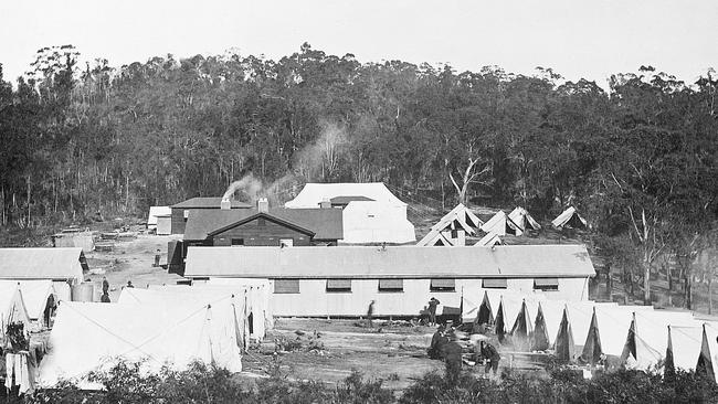 More than 9000 returning WWI soldiers spent a week of their lives at the Bruny Island Quarantine Station in 1919 to ensure they had not brought back the Spanish flu from Europe.