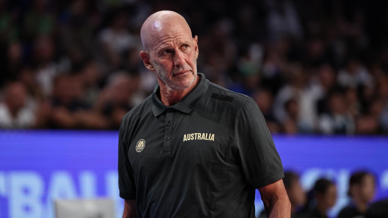 Boomers head coach Brian Goorjian knocked back an opportunity to return to the Hawks. Picture: Getty