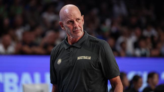 Boomers head coach Brian Goorjian knocked back an opportunity to return to the Hawks. Picture: Getty