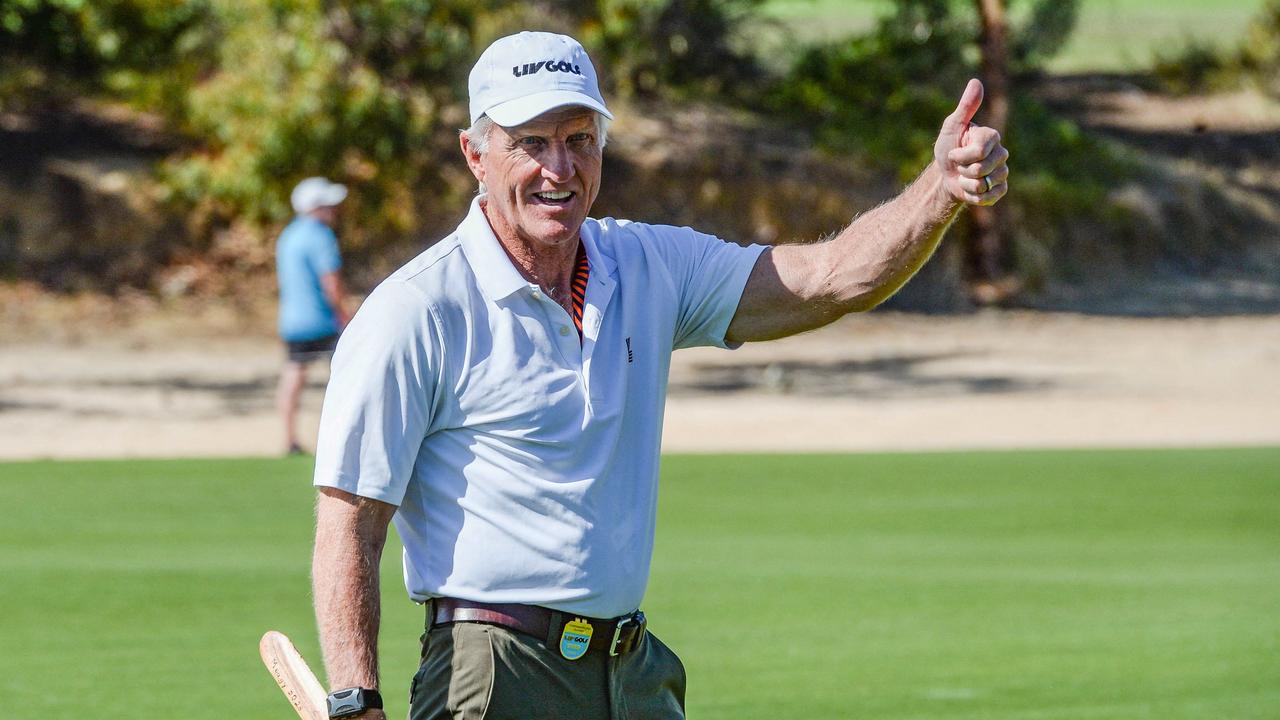 The merger was a big win for LIV Golf boss Greg Norman. Picture: Brenton Edwards / AFP