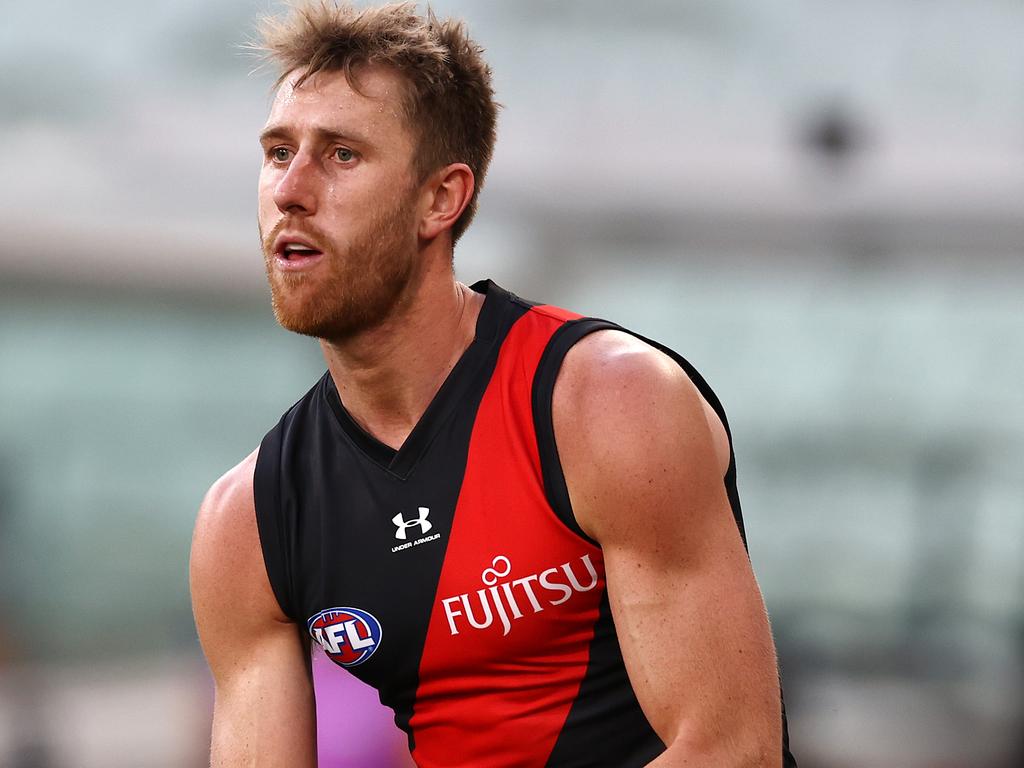 A healthy Dyson Heppell would be a bonus for the Bombers. Picture: Michael Klein