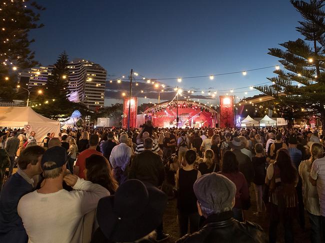 Crowds at the 2017 Blues on Broadbeach Music Festival. Picture: Supplied.