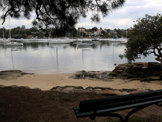 Lane Cove River where it is believed the body of Brazilian woman Cecilia Haddad was found fully clothed. Picture: AAP/Paul Braven