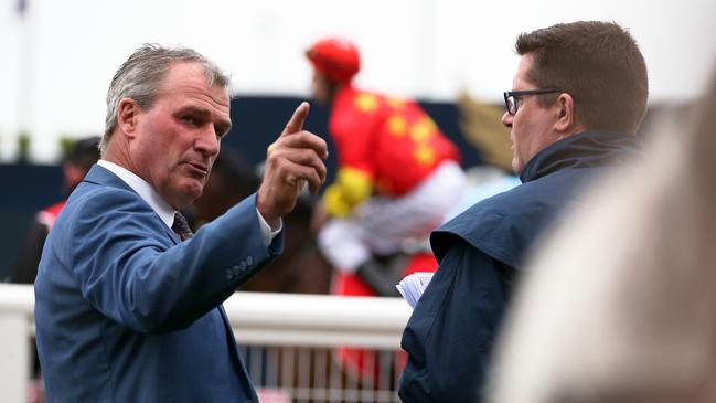 Trainer Darren Weir at the races in 2018. Picture: AAP Image/George Salpigtidis