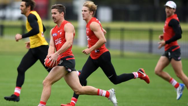 Jake Lloyd played on with 90 per cent of 94 kick-ins in 2022. Picture: Joel Carrett