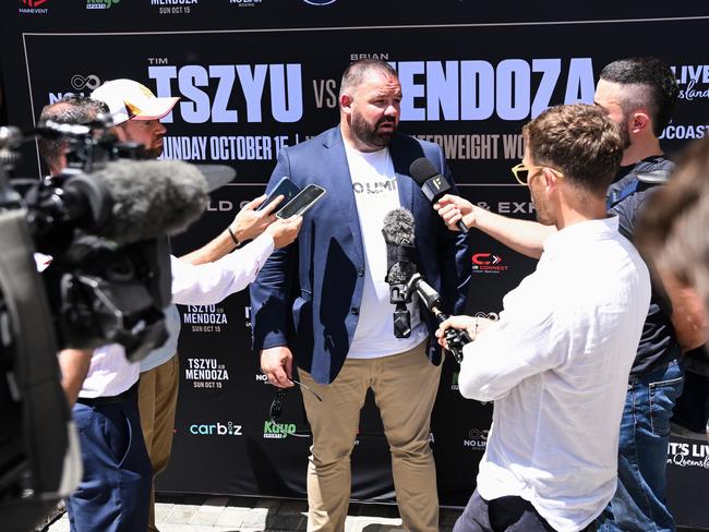 No Limit promoter George Rose says boxing has always been a place for Indigenous Australians to showcase their talent, ahead of a packed card following the Voice referendum. Picture: Zain Mohammed/No Limit Boxing.