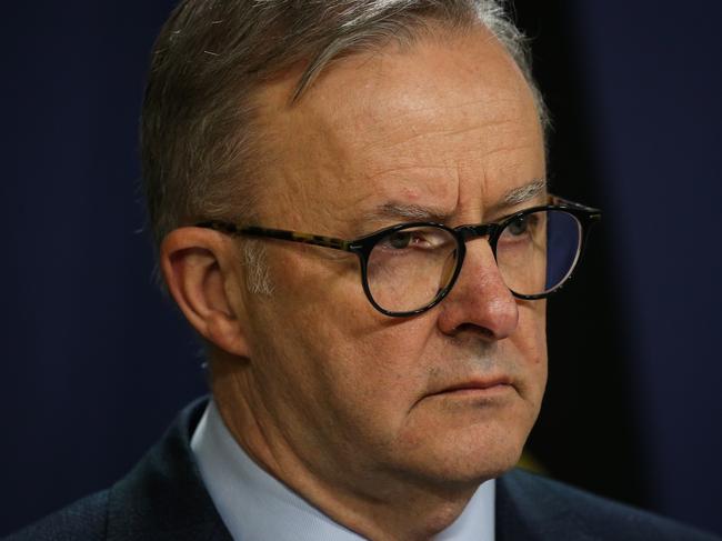 SYDNEY, AUSTRALIA - NewsWire Photos, July 12, 2022: Australian Prime Minister, Anthony Albanese, during a press conference in Sydney. Picture: NCA NewsWire / Gaye Gerard