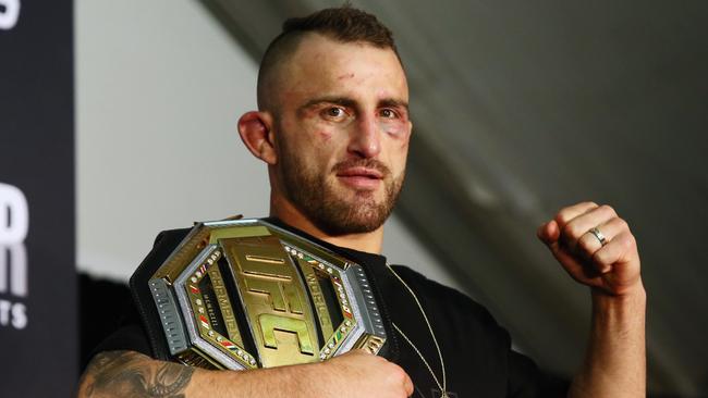 Alex Volkanovski could be in line for a rematch with Max Holloway. Picture: Richard Dobson