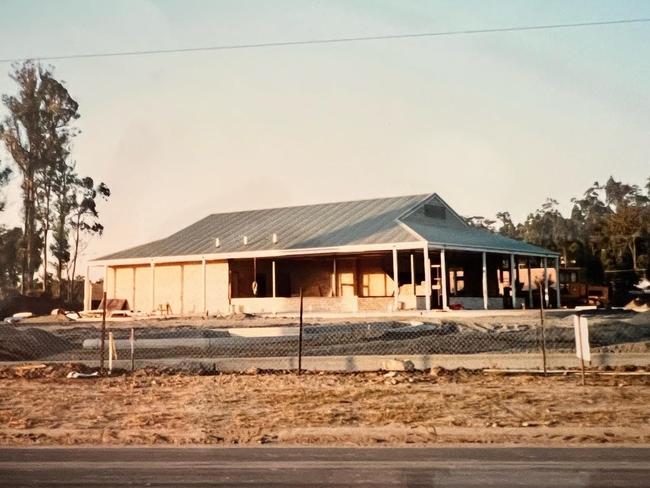 The McDonald's on Siganto Drive under construction in 1992.